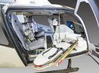 LifePort medical interior for the H130 aircraft.